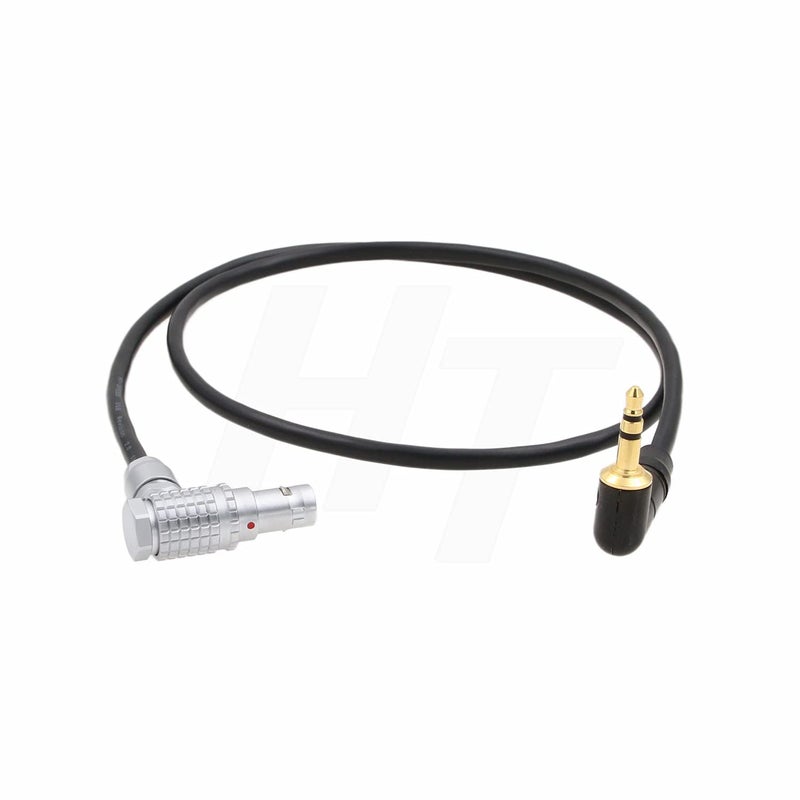 HangTon Audio Cable 3.5mm for ARRI Alexa 35 Mini LF Camera 1/8'' TRS to 6 Pin 90-Degree Right Angled 60cm (90-Degree) - Image 2